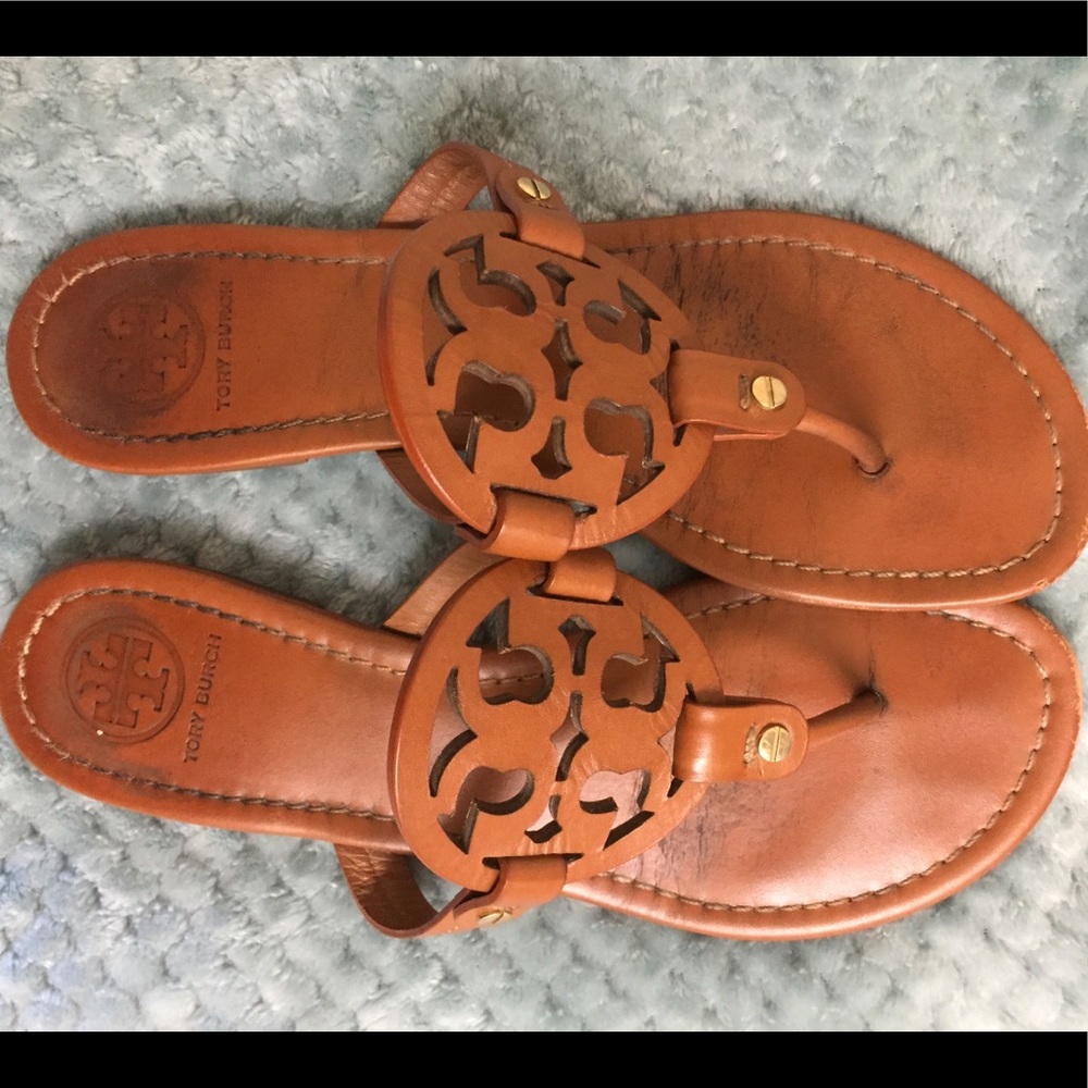 Tory Burch vintage vachetta Miller sandal